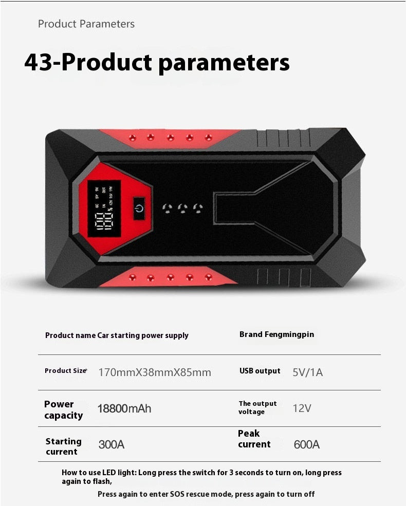 Car Jump Starter Power Bank