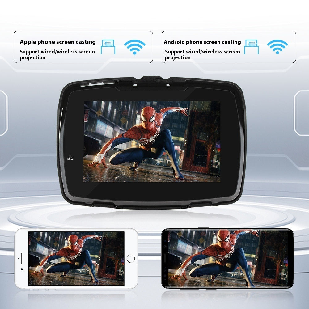 Portable Wireless HD  Carplay Vehicle-mounted MP5 Player